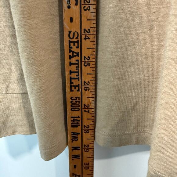 Duck Camp Men's Bamboo Hoodie Pullover Lightweight Tan Large Stretch - Picture 3 of 8